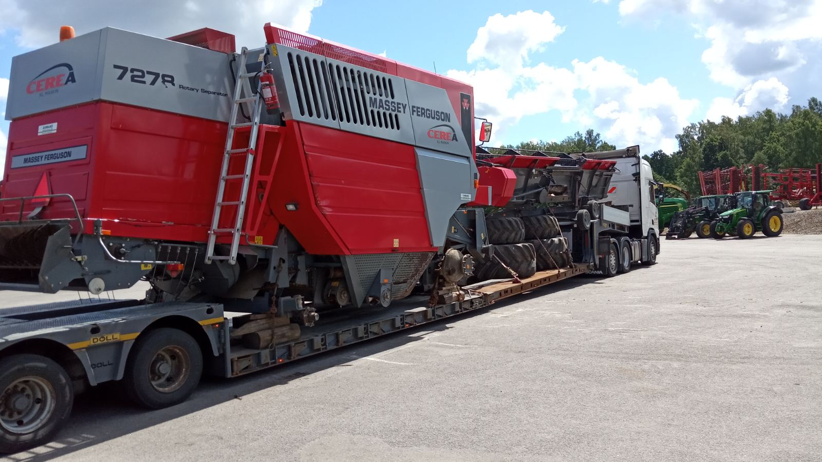 negabarīta kravu pārvadājumi